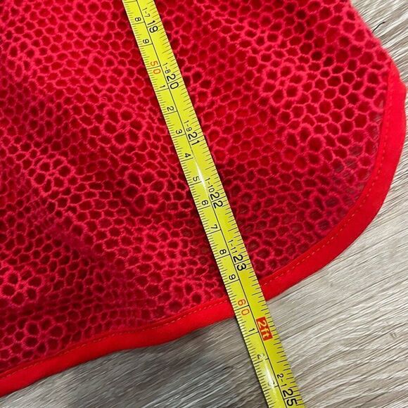 Armani Jeans Red Knit Sleveeless top sz S - Picture 8 of 8